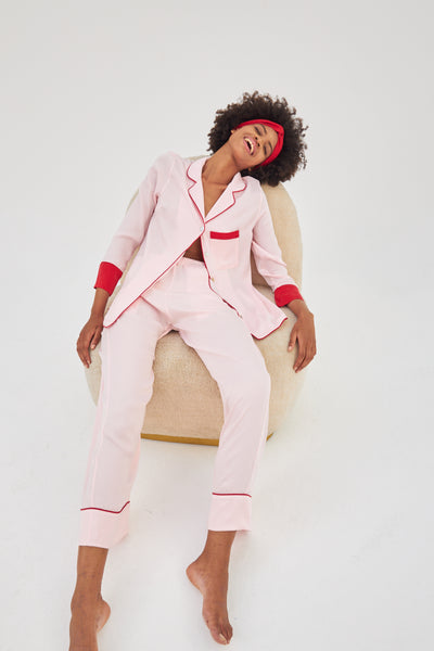 Pink Long Pyjama Set