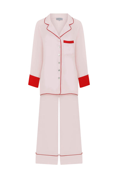 Pink Long Pyjama Set